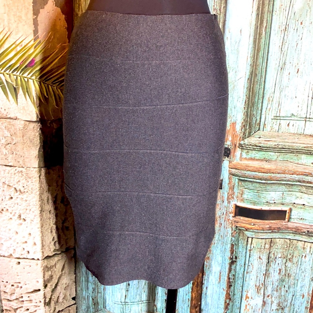 POOF COUTURE Dark Gray Skirt M
